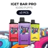 3 pcs iget bar pro 10000 puffs