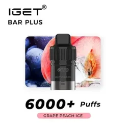 5 Pcs Bar Plus Pod Only 6000 Puffs