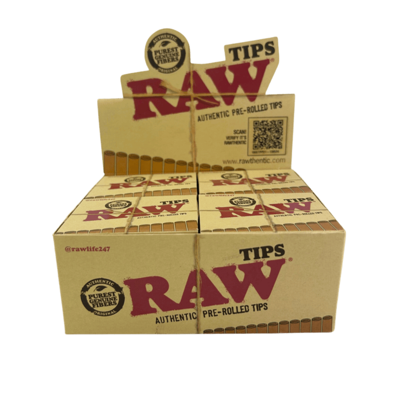 RAW TIPS - Pre-Rolled (21 tips)