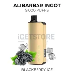 Alibarbar Ingot 9000 Puffs - Blackberry Ice