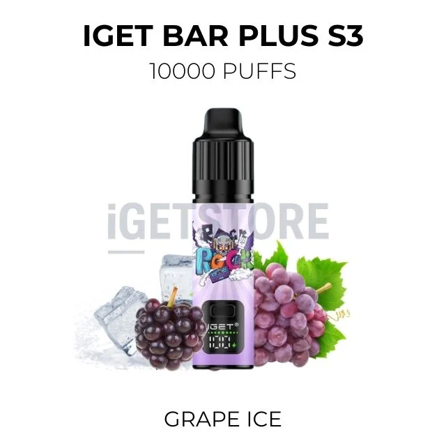 Iget bar plus grape ice