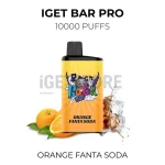 IGET Bar Pro 10000 Puffs - Orange Fanta Soda