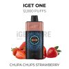 Iget one 12000 chupa chups strawberry