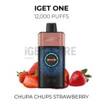 IGET ONE 12000 puffs - Chupa Chups Strawberry