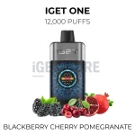 IGET One 12000 Puffs - Blackberry Cherry Pomegranate