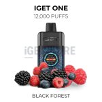 IGET ONE 12000 puffs - Black Forest