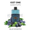 Iget one 12000 puffs blue monster