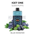 IGET ONE 12000 puffs - Blue Monster