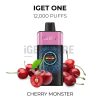 Iget one 12000 puffs cherry monster