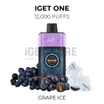 IGET ONE 12000 puffs - Grape Ice
