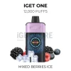 Iget one 12000 puffs mixed berries ice