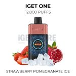 IGET ONE 12000 puffs - Strawberry Pomegranate Ice