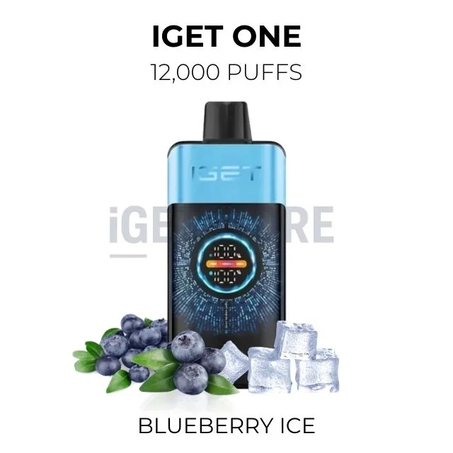 Iget one blueberry ice 12000 puffs