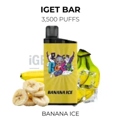 Iget bar 3500 banana ice