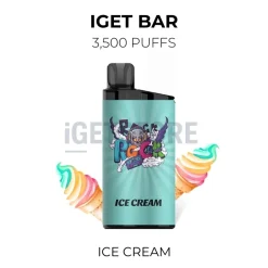 Buy IGET BAR 3500 puffs ice cream at IGET Store