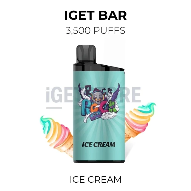 Buy IGET BAR 3500 puffs ice cream at IGET Store
