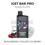 IGET Bar Pro 10000 Puffs - Blackberry Yogurt Ice Berry