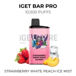 IGET Bar Pro 10000 Puffs - Strawberry White Peach Ice Mist